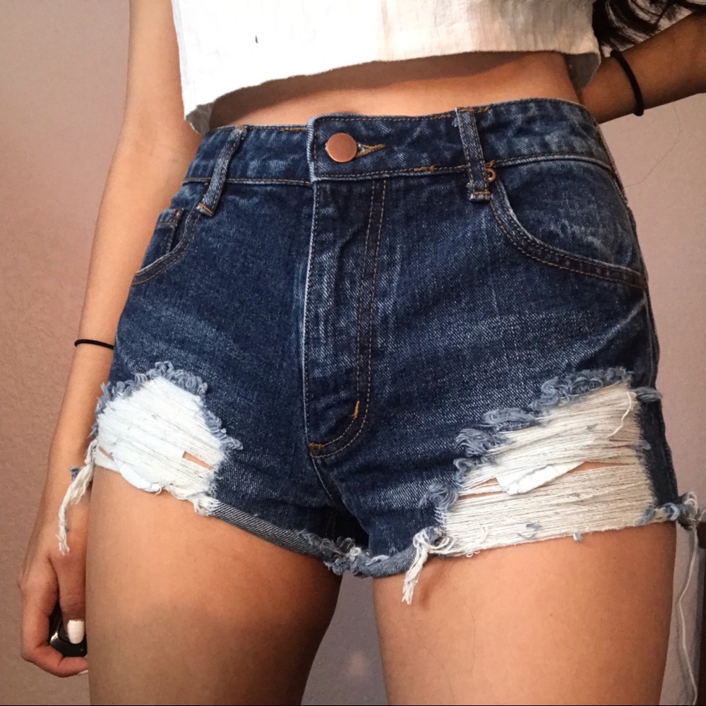 Jean shorts